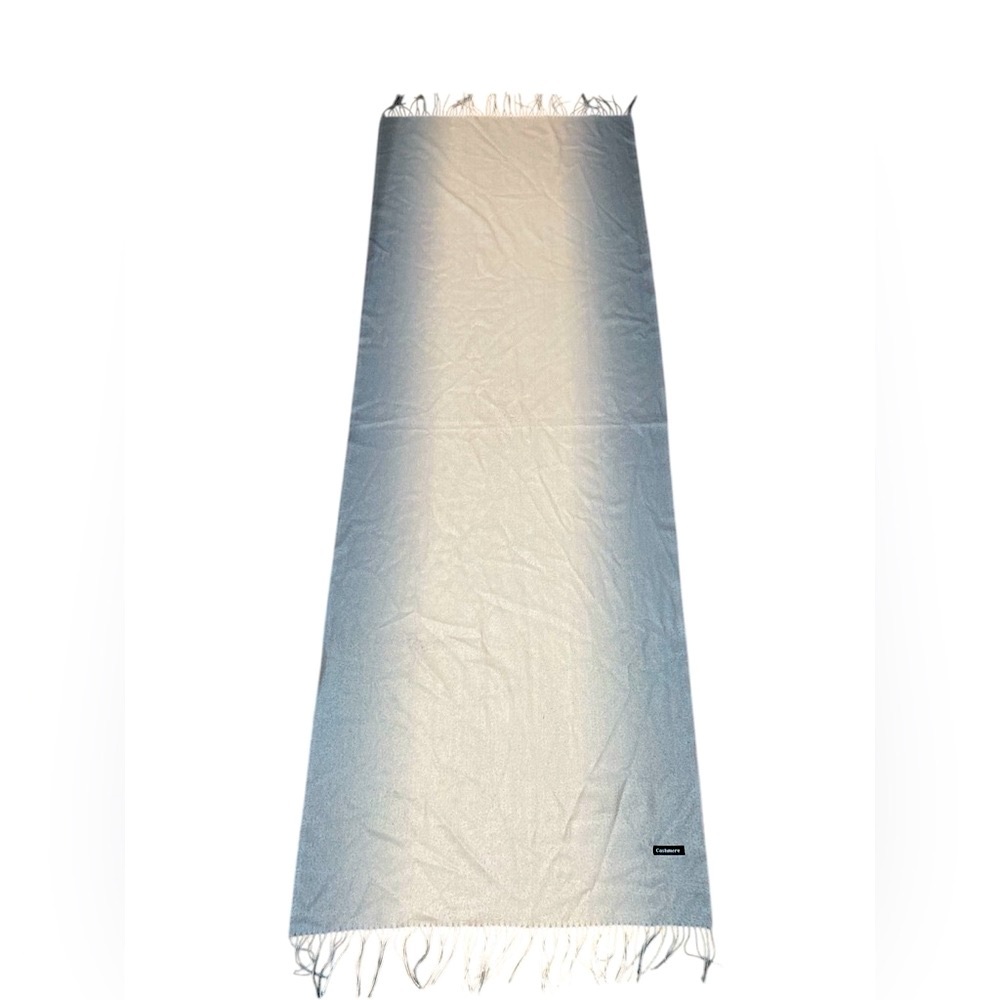 CASHMERE OMBRE SCARF FRINGE